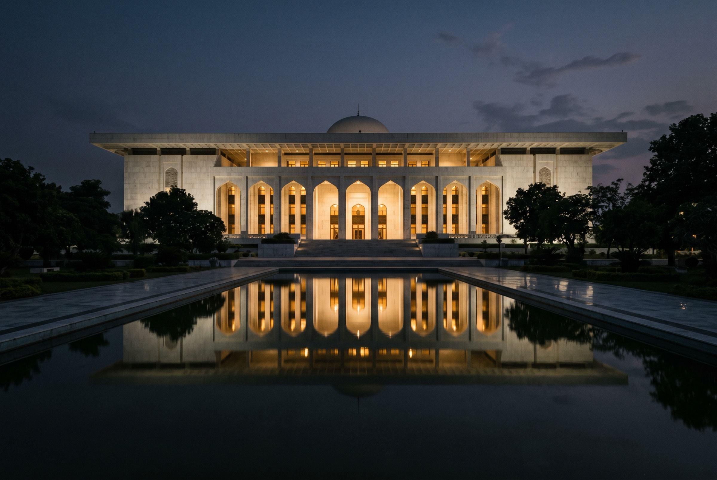 The Supreme Court of Pakistan building in Islamabad